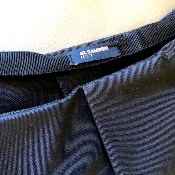 Jil Sander Navy Skirt in Black color IT Size 34 US 4 With side Packets 1… - Picture 4 of 10